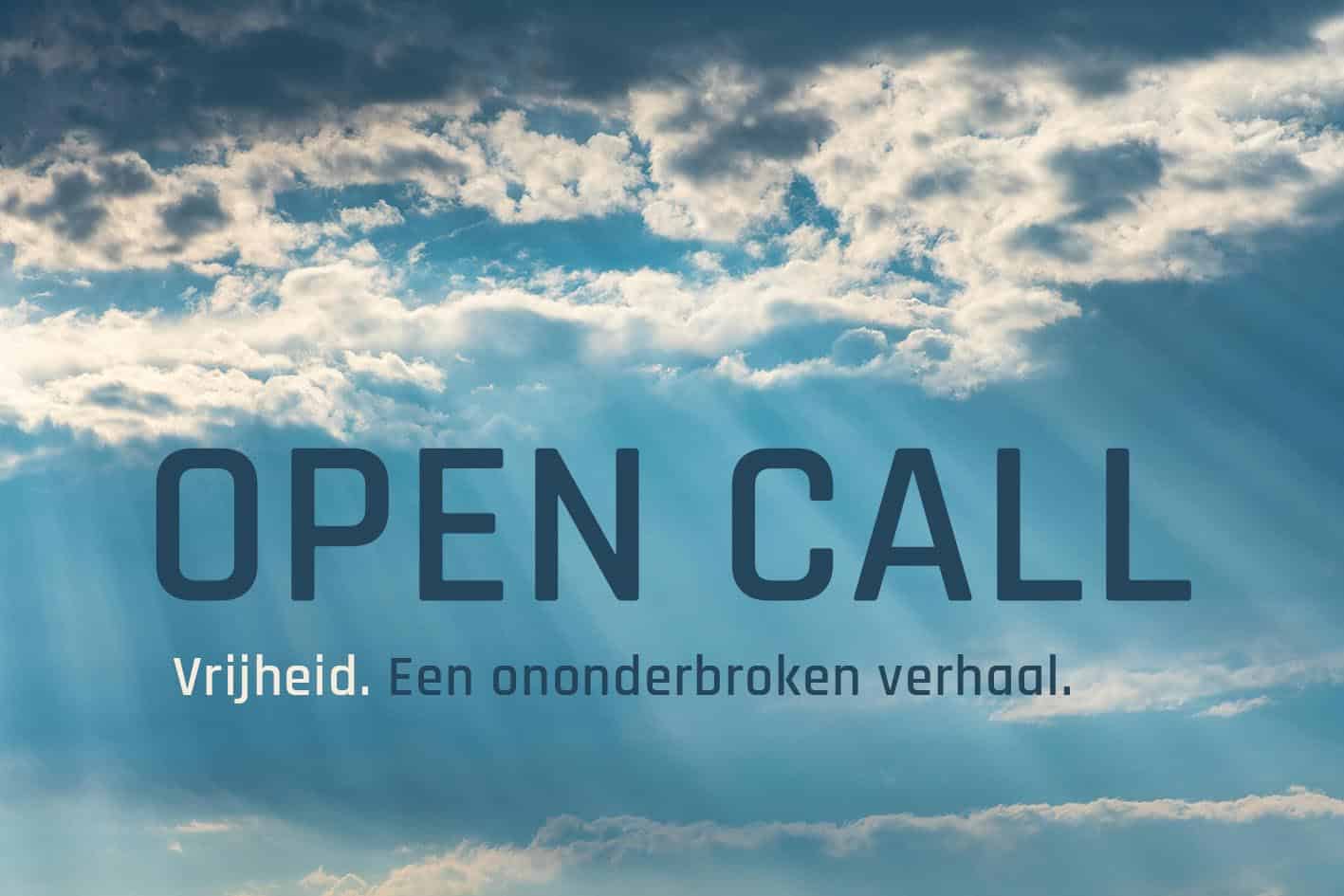 Open Call – “Vrijheid. Een ononderbroken verhaal”