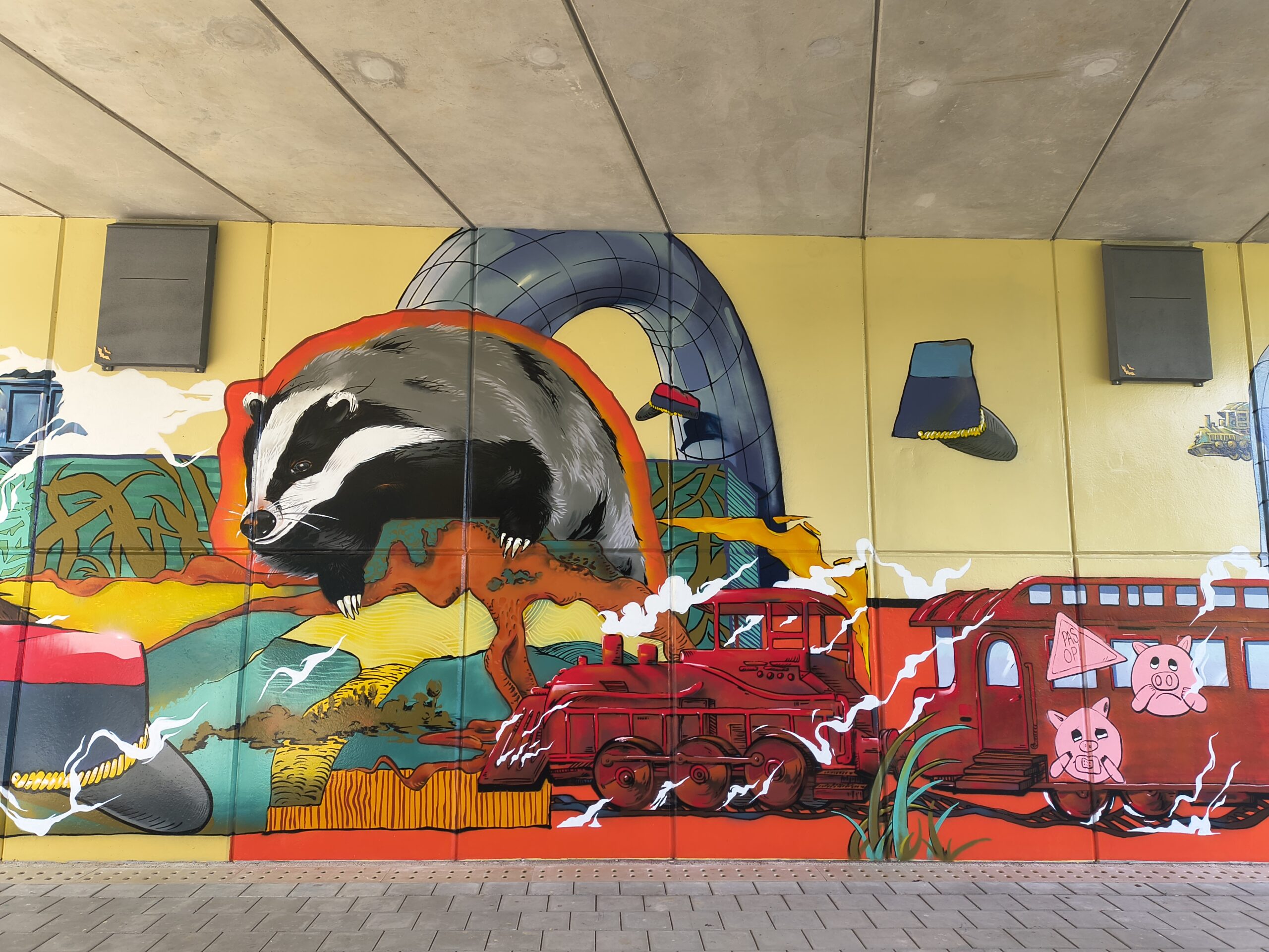 Nieuw kunstwerk viaduct Fommestraat